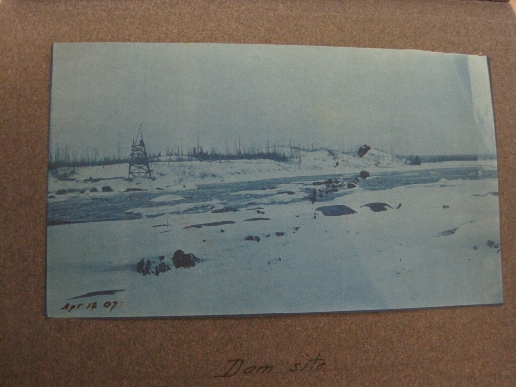 The Exploits River before the dam was put on the Grand Falls-1907 (MUN Archives) 